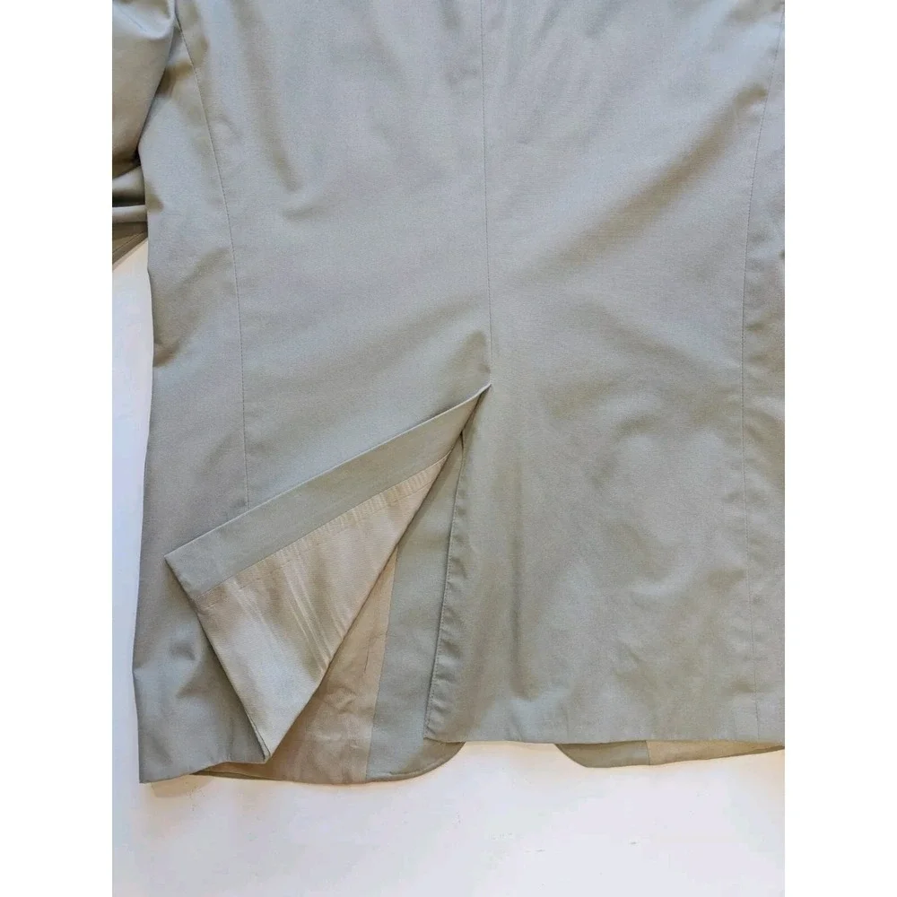 Brooks Brothers Mens Cotton Blazer Sports Coat 43R Olive USA 2 Button D705